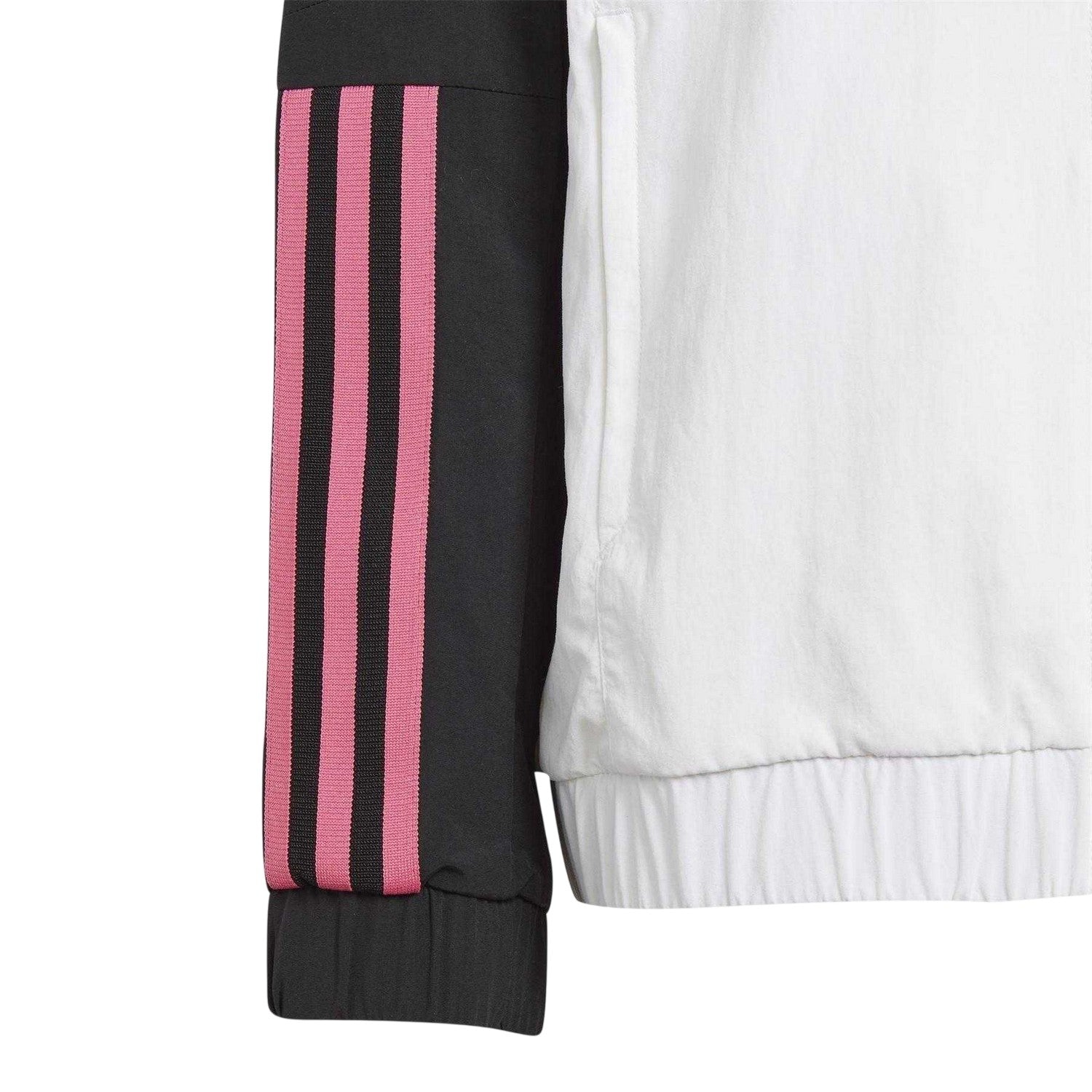 White - Lifestyle - Adidas Childrens-Kids 2023-24 Pre Match Juventus FC Tracksuit Top
