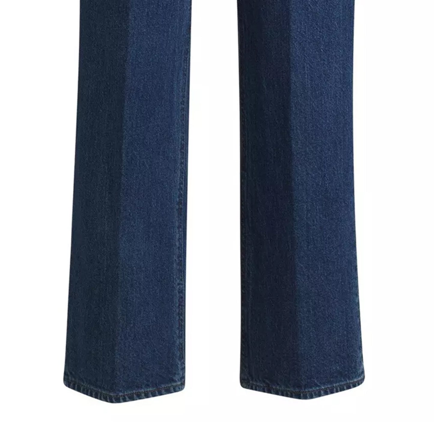 Blue - Side - Boss Womens-Ladies Parkway 5 Pockets Straight Leg Jeans