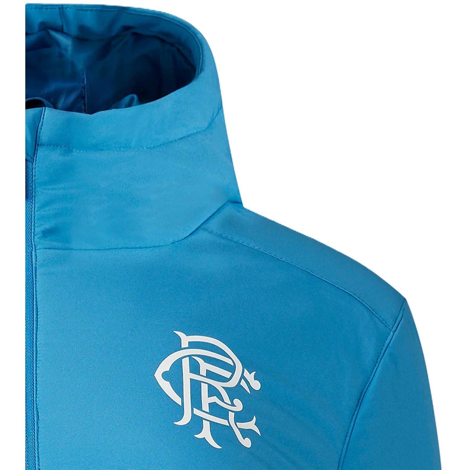 Blue-Deep Blue - Lifestyle - Castore Boys Rangers FC Padded Jacket