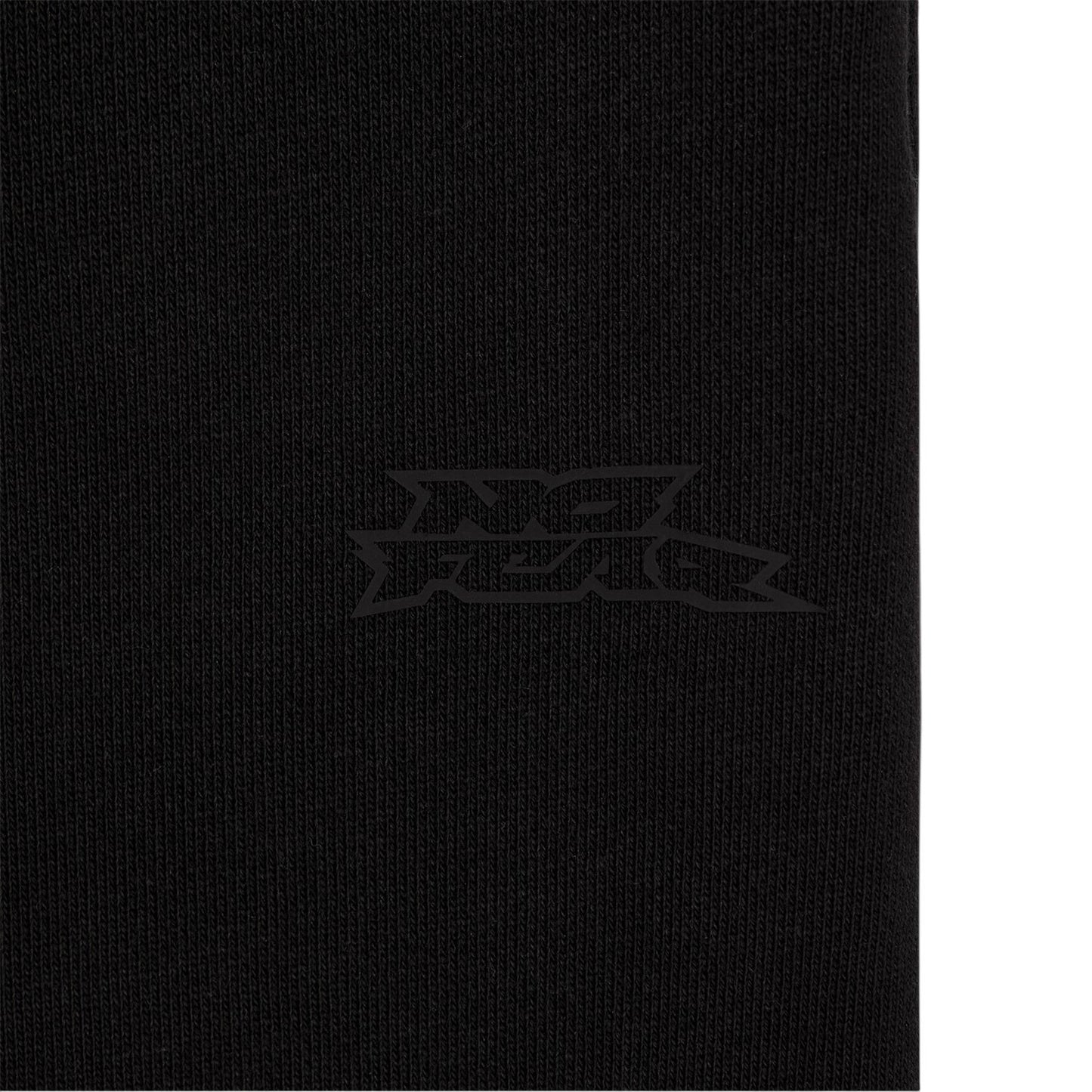 Black - Side - No Fear Mens Slim Jogging Bottoms
