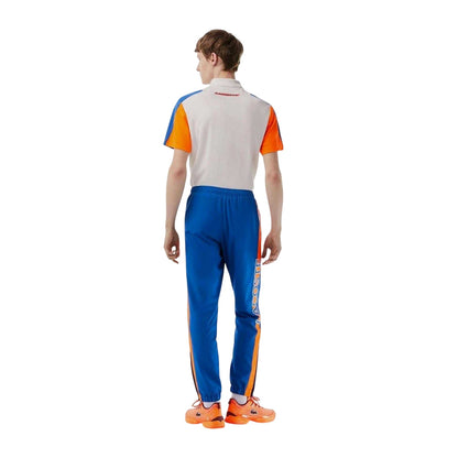 Blue - Side - Lacoste Mens Tennis Tracksuit Bottoms
