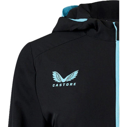 Brilliant White - Side - Castore Boys Rangers FC Hooded Jacket