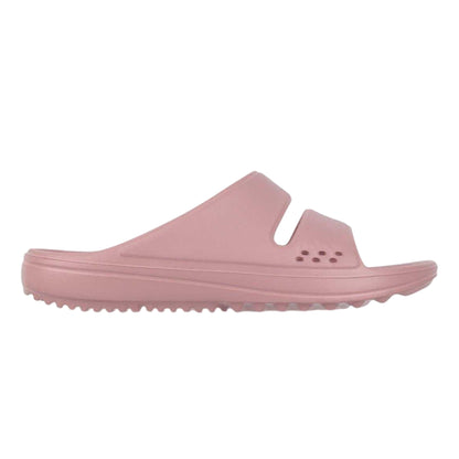 Pink - Front - Hot Tuna Womens-Ladies EVA Double Strap Flat Sliders