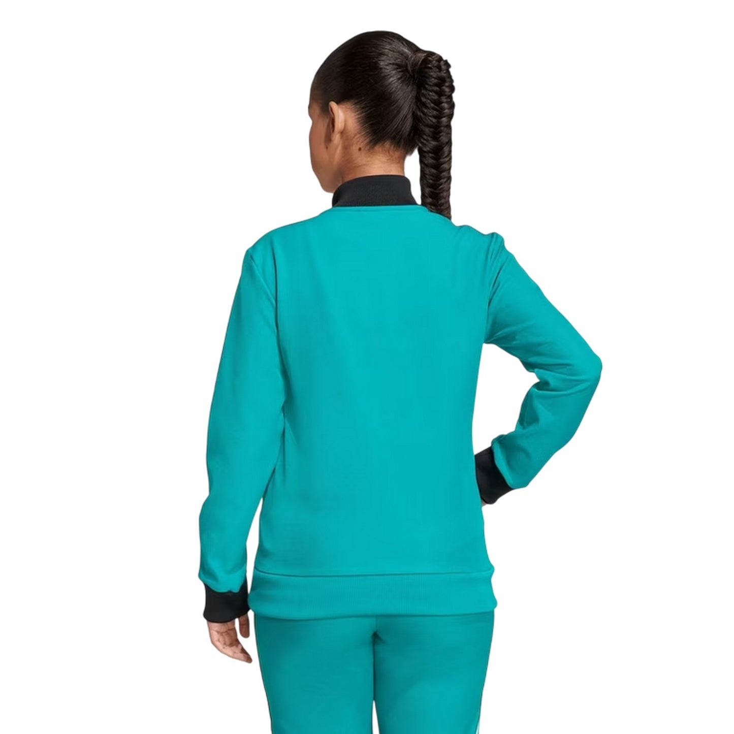 Green - Back - Adidas Childrens-Kids Terrace Icons Liverpool FC Track Jacket