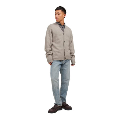 Blue Denim - Front - Jack And Jones Mens Chris 5 Pockets Jeans