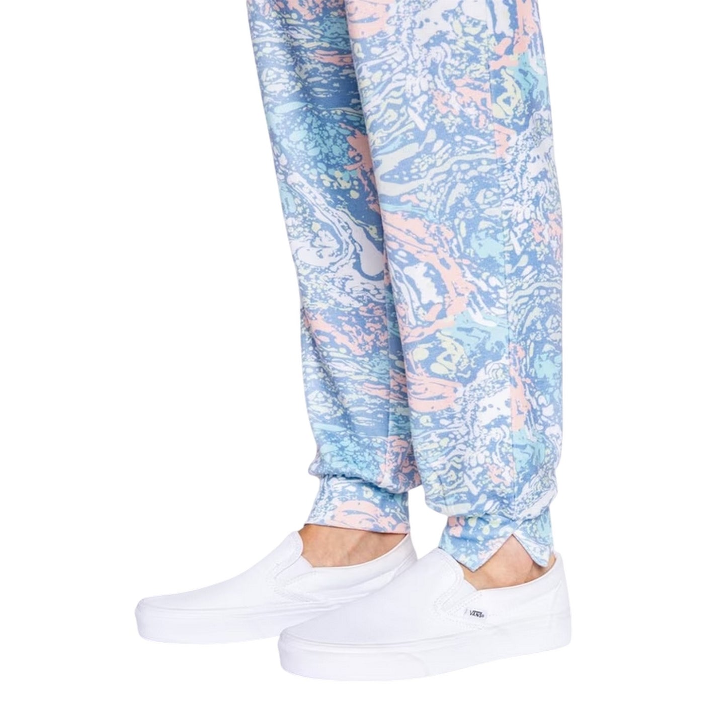 Multicoloured - Back - PJ Salvage Womens-Ladies Salvage Tie Dye Relaxed Fit Jogging Bottoms