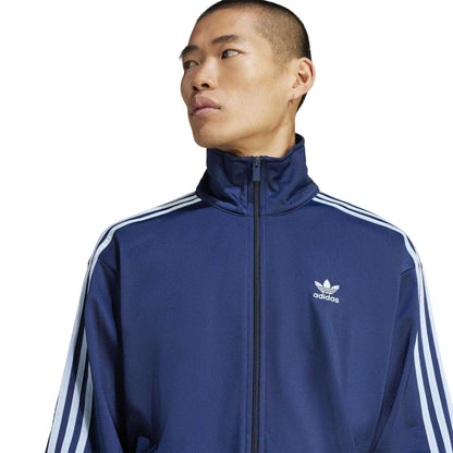 Night Indigo - Side - Adidas Mens Firebird Tracksuit Top