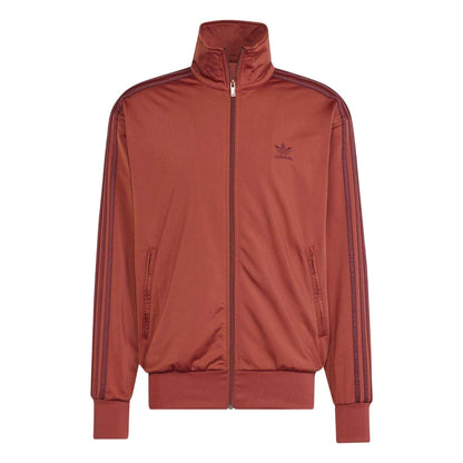 Ruby Red - Front - Adidas Mens Firebird Tracksuit Top