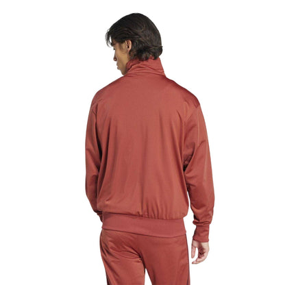 Ruby Red - Back - Adidas Mens Firebird Tracksuit Top
