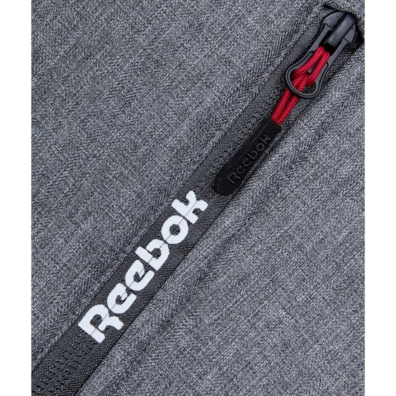 Ice Grey - Side - Reebok Mens Plain Ribbed Cuff Raincoat