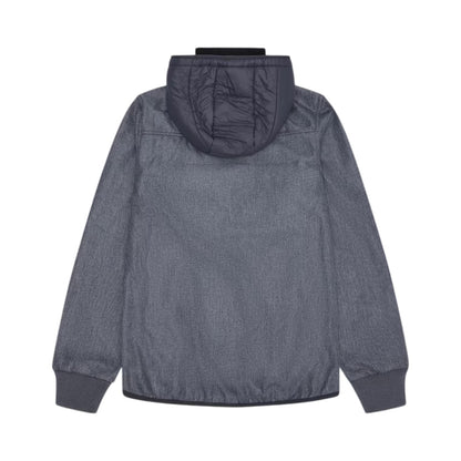 Ice Grey - Back - Reebok Mens Plain Ribbed Cuff Raincoat