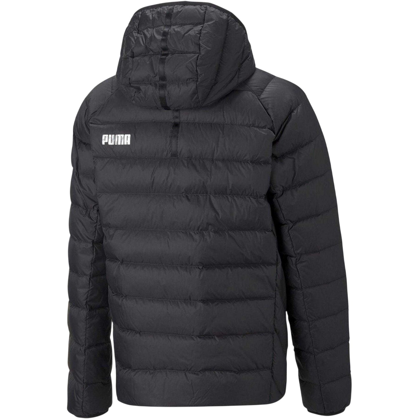 Puma Black - Back - Puma Childrens-Kids Lightweight Down Jacket