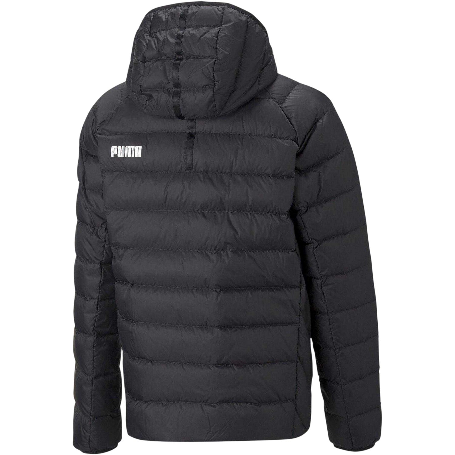 Puma Black - Back - Puma Childrens-Kids Lightweight Down Jacket