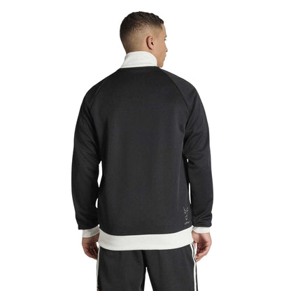 Black-White - Back - Adidas Mens Originals Juventus FC Tracksuit Top