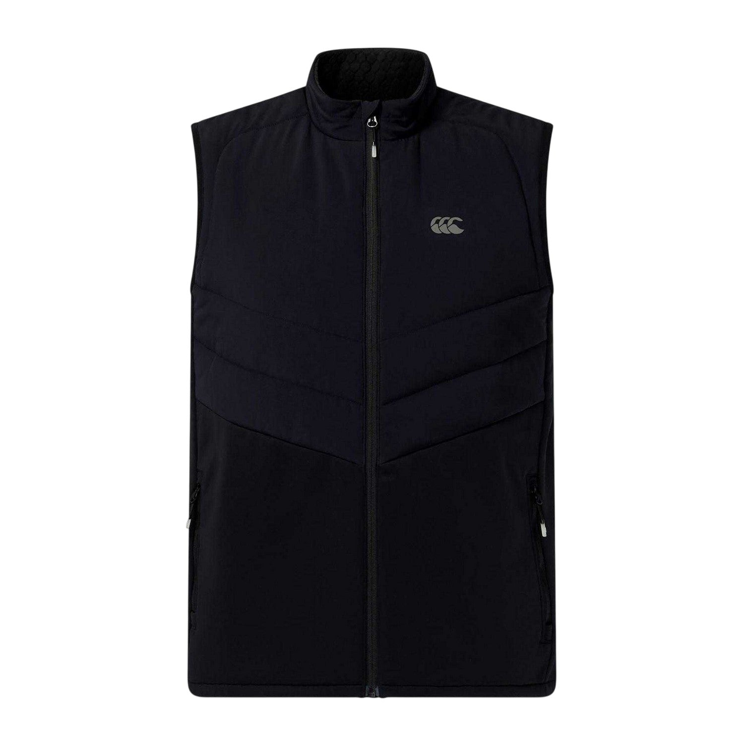 Black - Front - Canterbury Mens Tempo Sleeveless Gilet