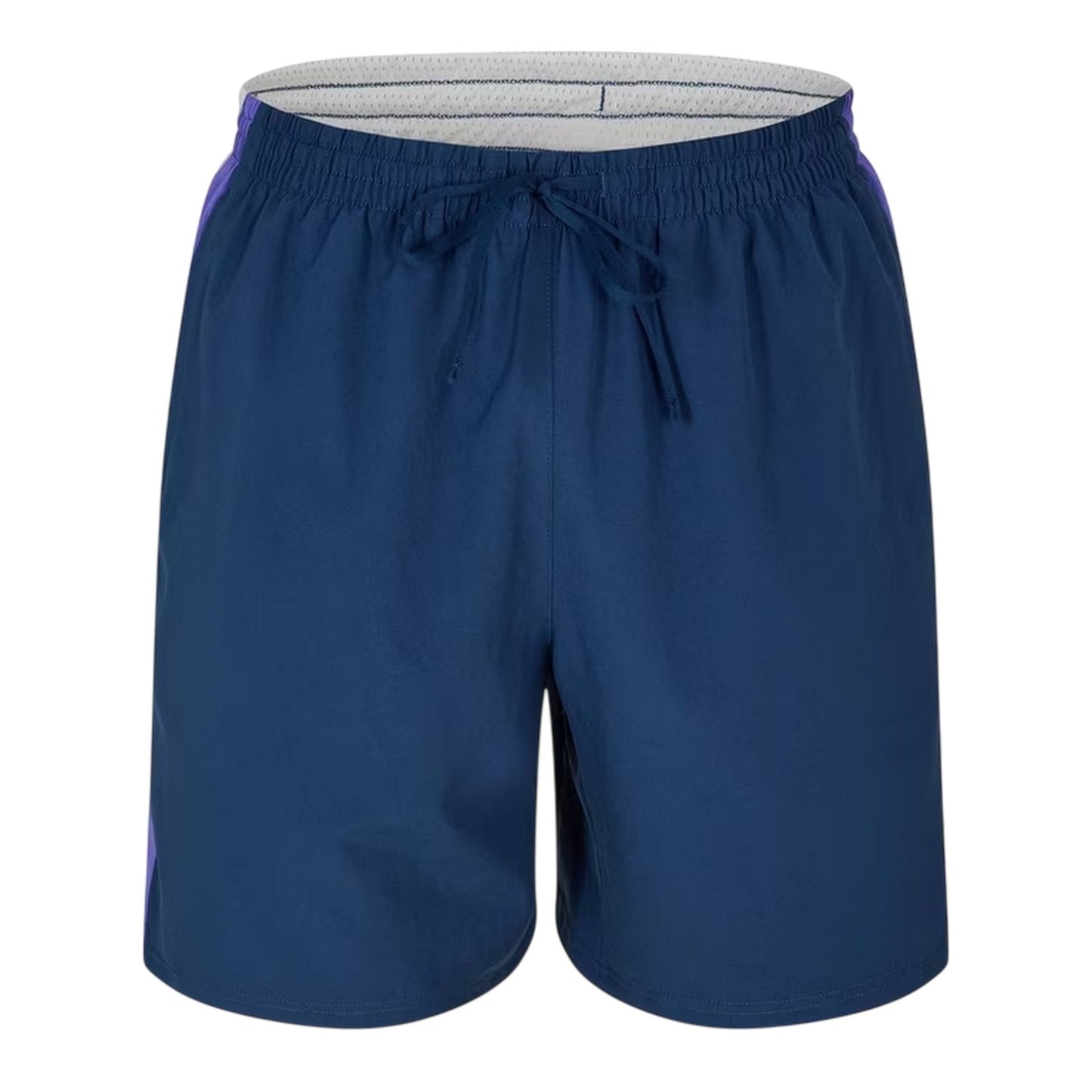 Navy-Purple - Front - New Balance Mens Performance Gym Shorts