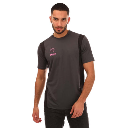 Grey - Front - Puma Mens King Pro Jersey