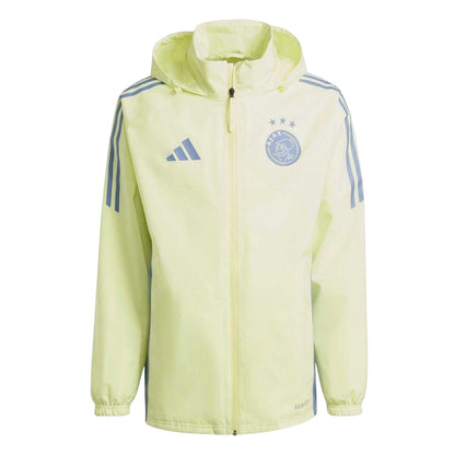Floral - Front - Adidas Mens Ajax 24-25 Raincoat