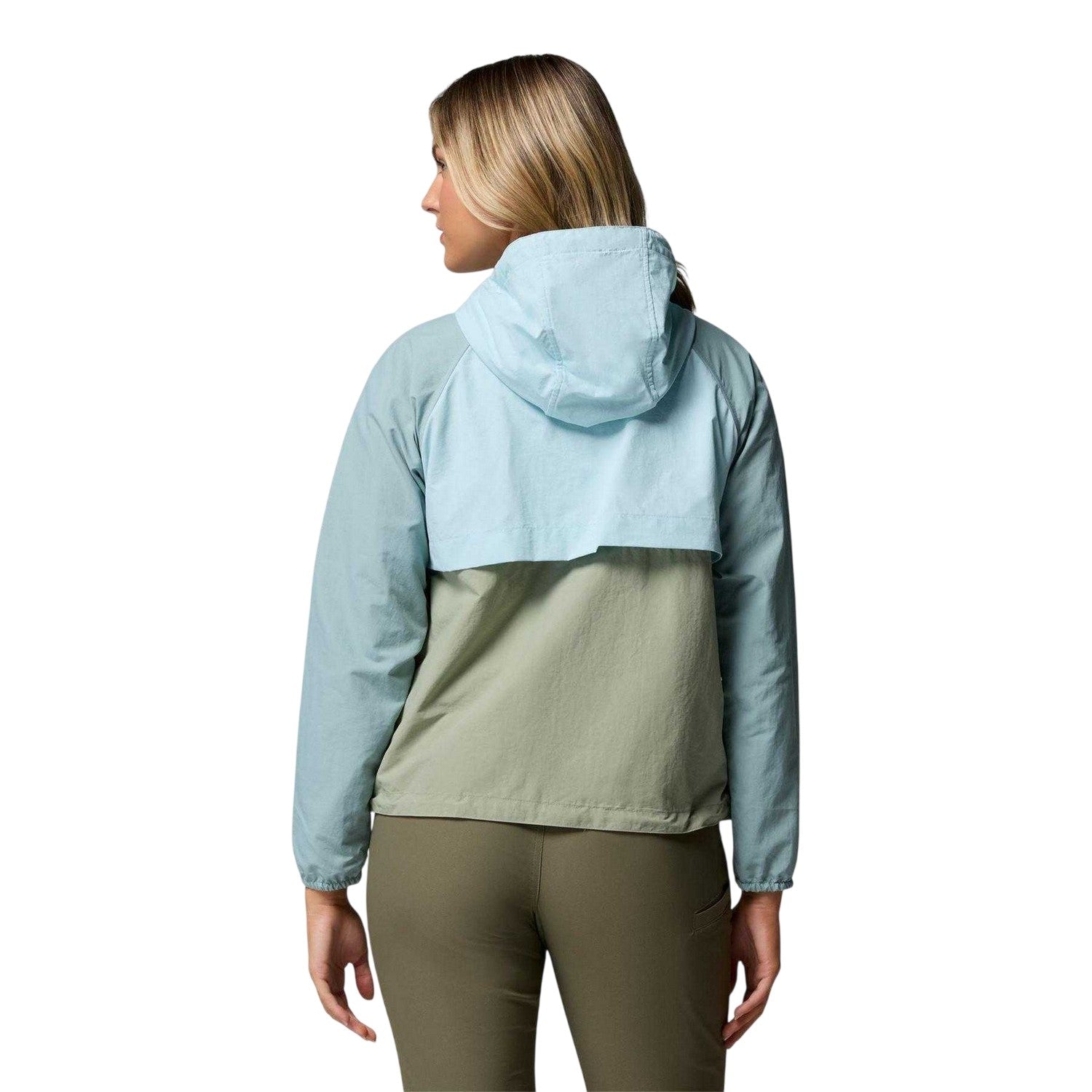 Green-Blue - Back - Columbia Womens-Ladies Spire Two Tone Soft Shell Jacket