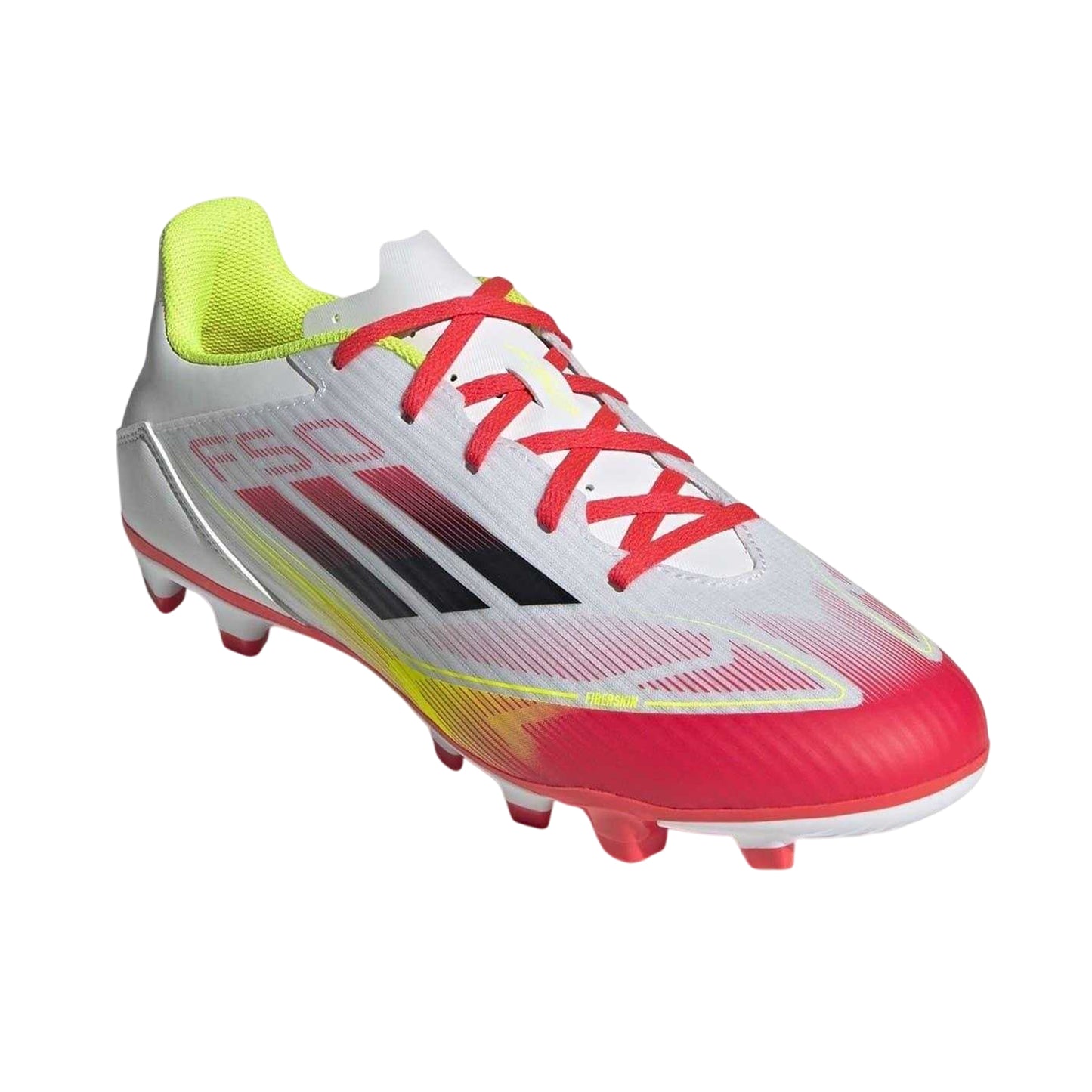 White-Red - Lifestyle - Adidas Mens F50 Club Regular Firm Ground Football Boots