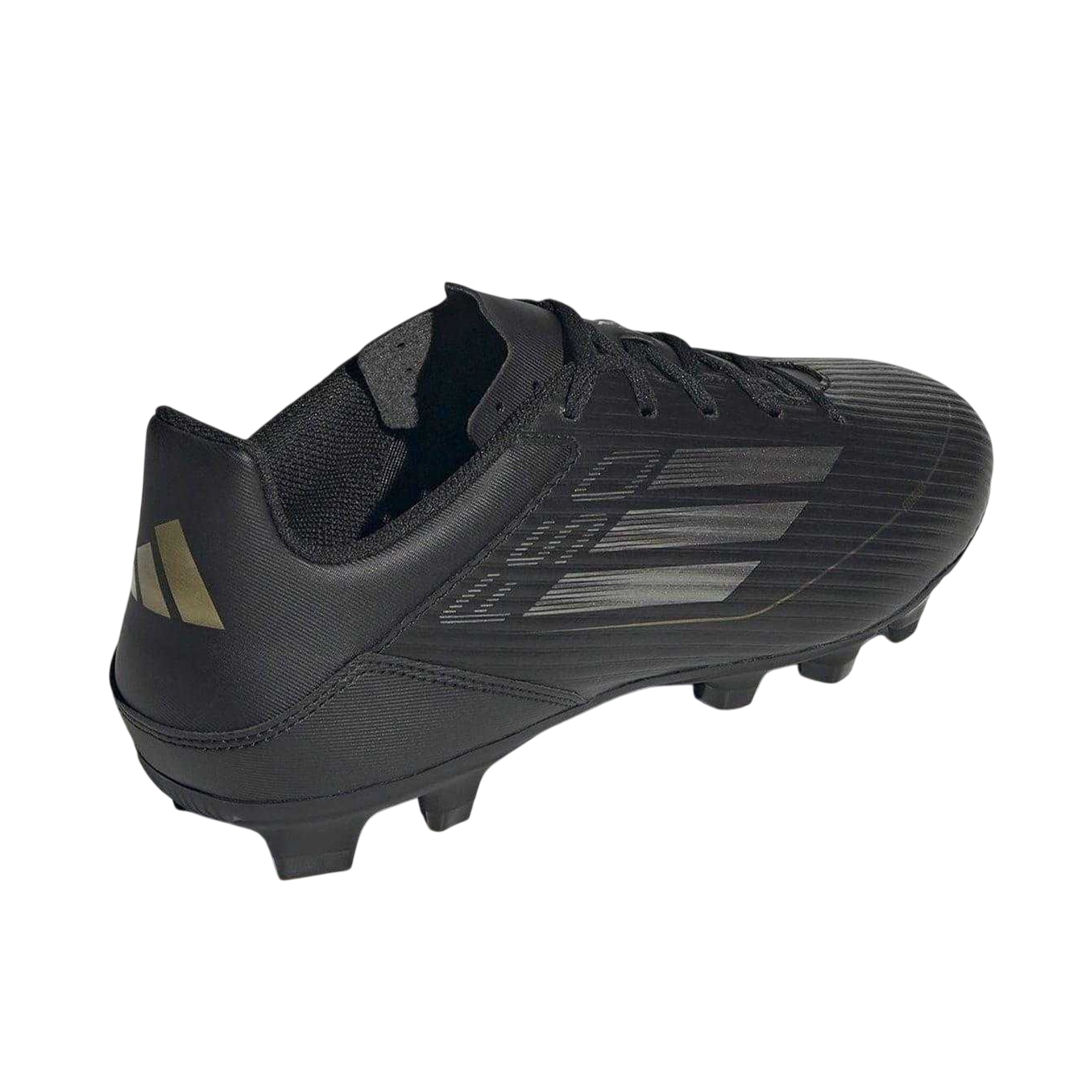 Black-Silver - Back - Adidas Mens F50 Club Regular Firm Ground Football Boots