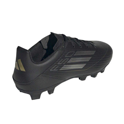 Black-Silver - Back - Adidas Mens F50 Club Regular Firm Ground Football Boots