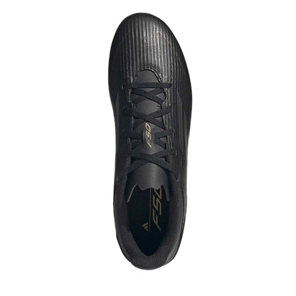 Black-Silver - Side - Adidas Mens F50 Club Regular Firm Ground Football Boots