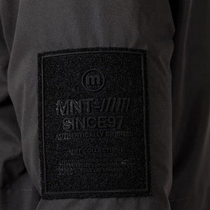 Charcoal - Side - Minoti Childrens-Kids Utility Insulated Parka