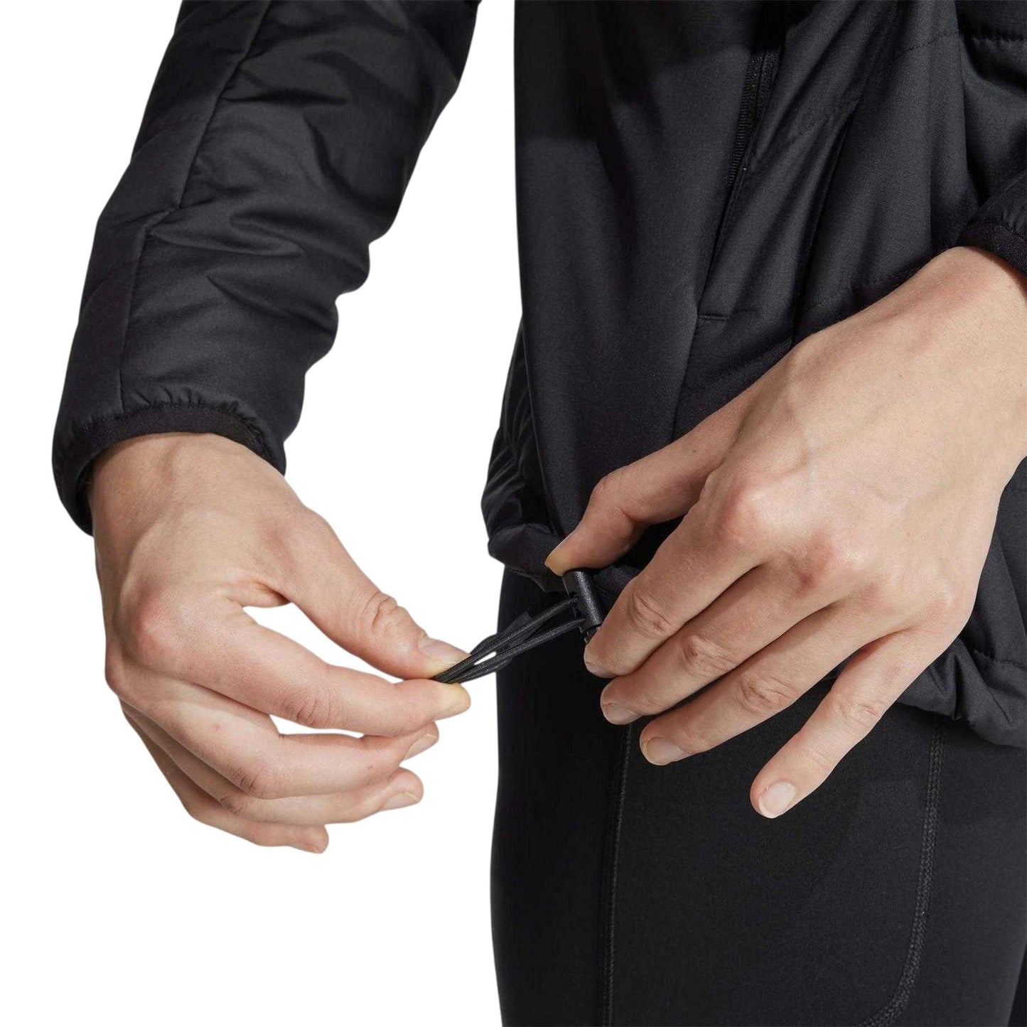 Black - Lifestyle - Adidas Womens-Ladies Terrex Insulated Puffer Jacket
