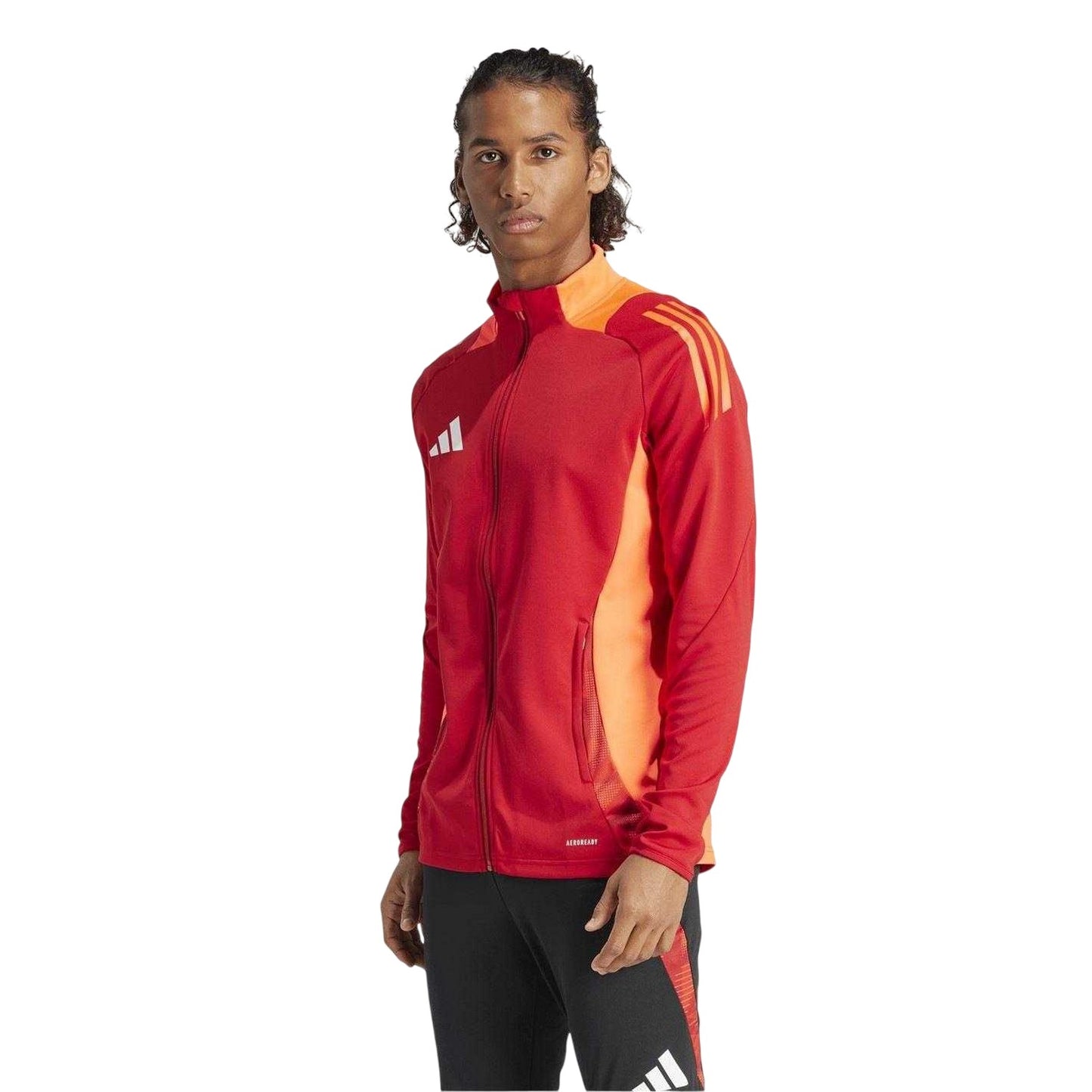 Team Power Red - Pack Shot - Adidas Mens Tiro 24 Competition Tracksuit Top