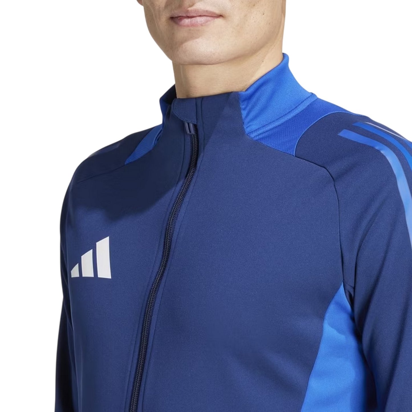 Navy Blue - Side - Adidas Mens Tiro 24 Competition Tracksuit Top