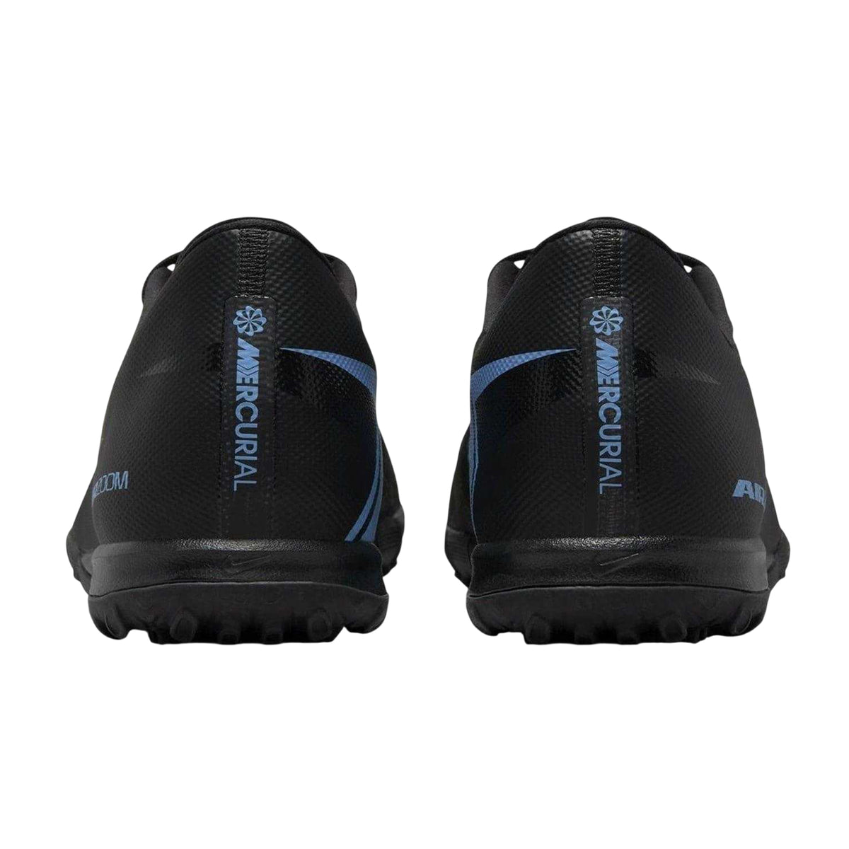 Black-Blue - Back - Nike Mens Mercurial Artificial Ground Football Boots
