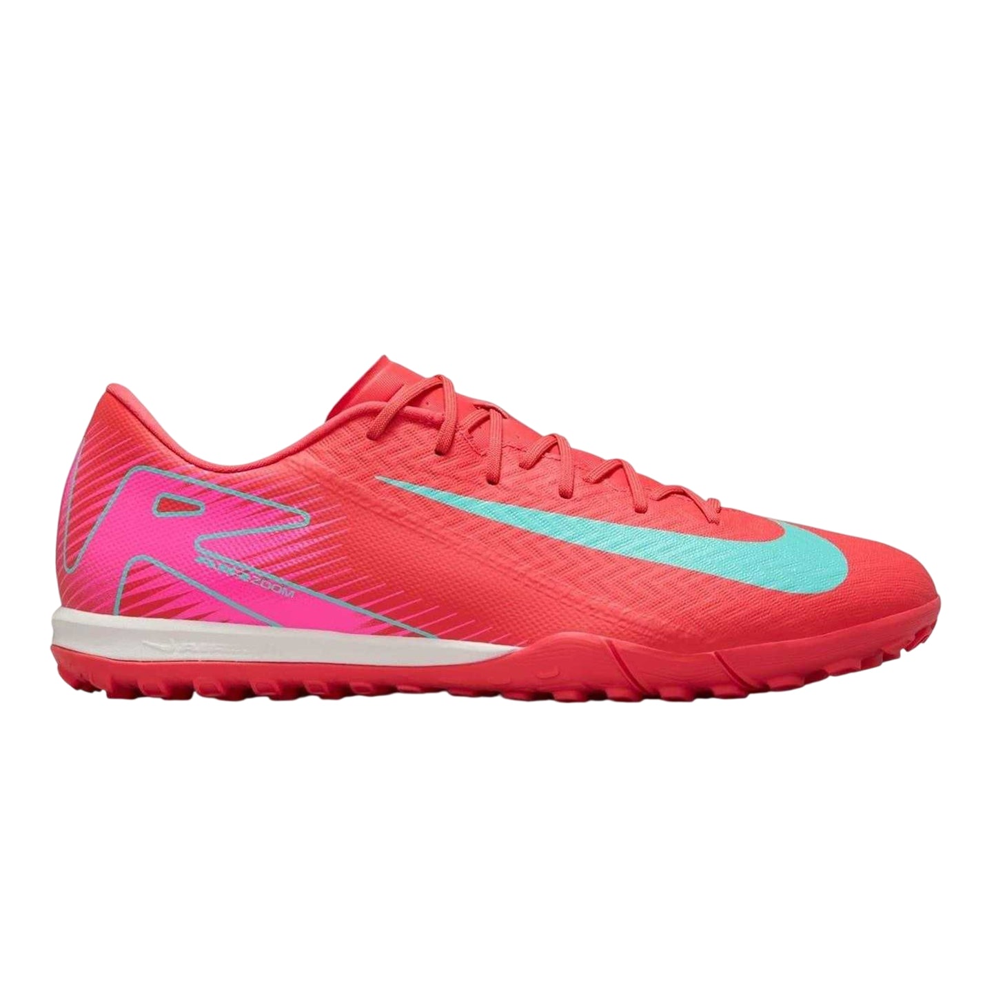 Red-Green - Front - Nike Mens Mercurial Artificial Ground Football Boots