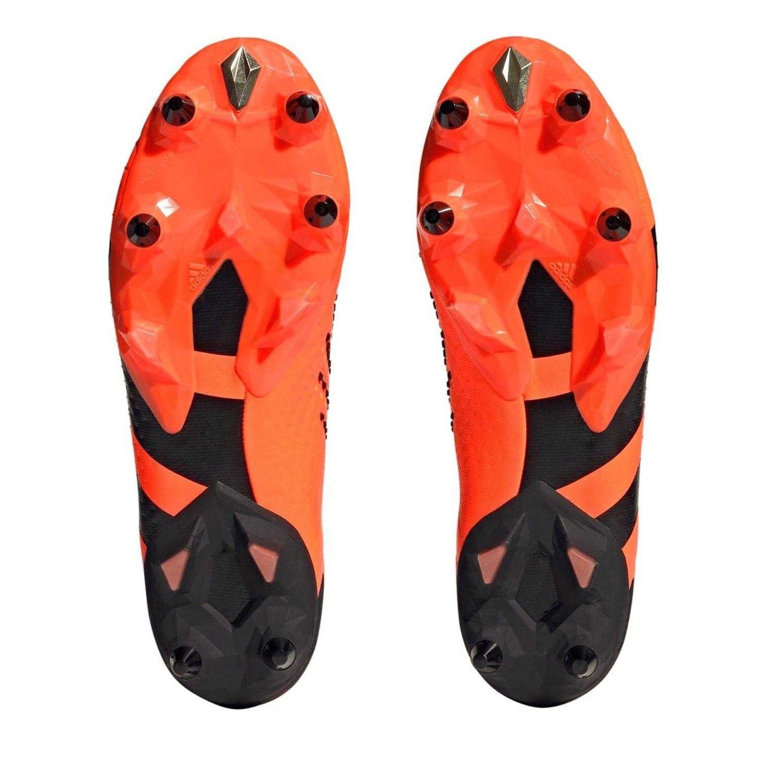 Orange-Black - Lifestyle - Adidas Mens Predator Accuracy.1 L Soft Ground Football Boots