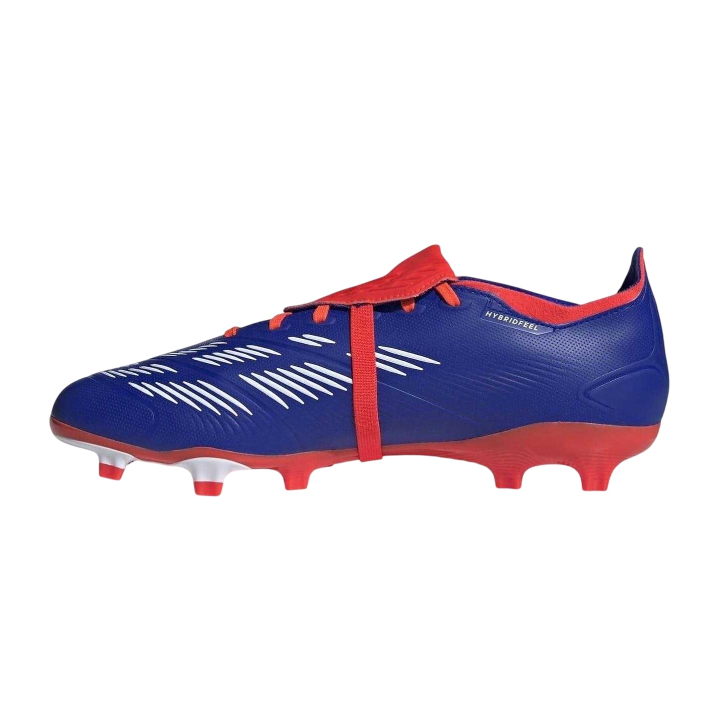 Blue-White-Red - Side - Predator Mens Predator League Folded Tongue Firm Ground Football Boots
