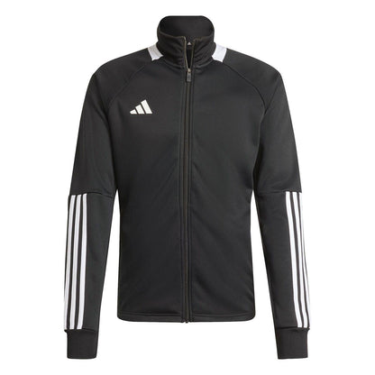 Black-White - Front - Adidas Mens Sereno Waterproof Anorak