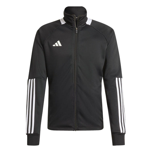 Black-White - Front - Adidas Mens Sereno Waterproof Anorak