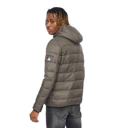 Green - Back - Kings Will Dream Mens Polyester Puffer Jacket