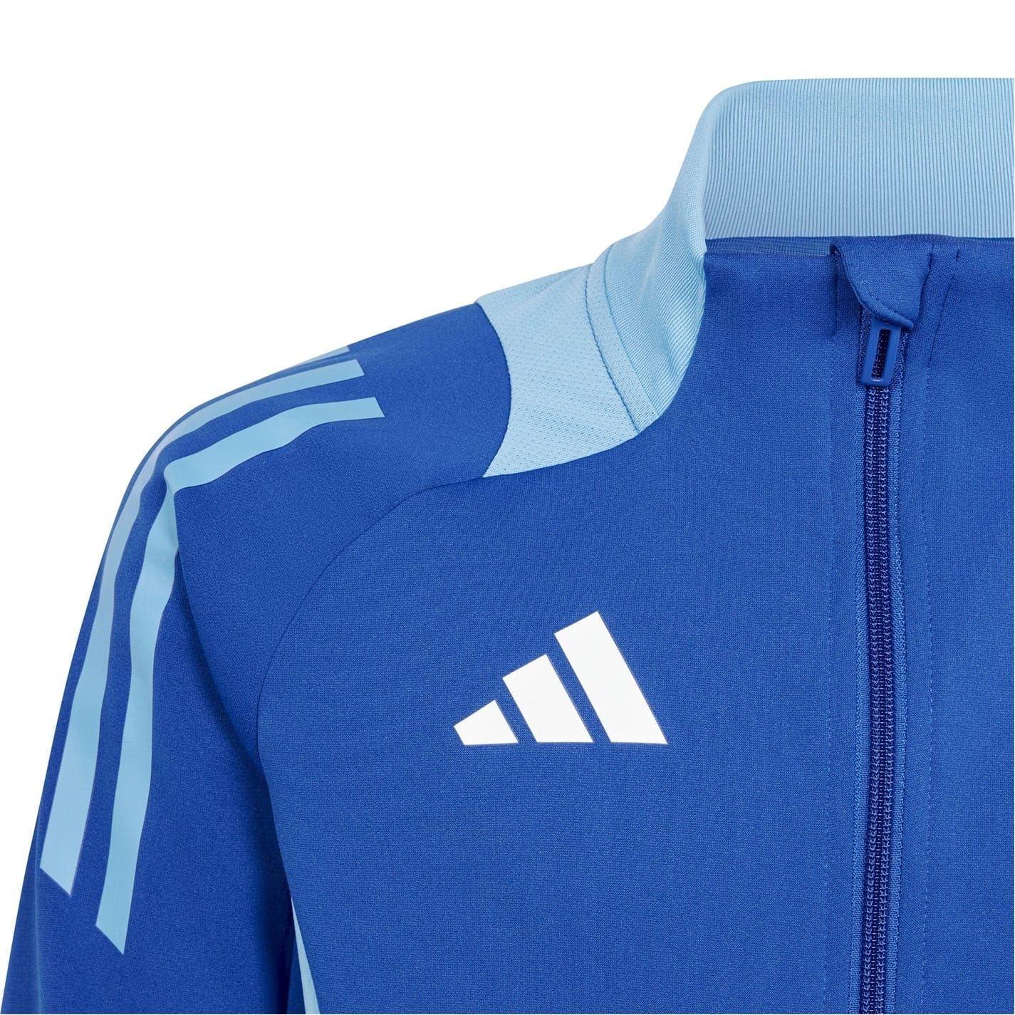 Royal Blue - Side - Adidas Childrens-Kids Tiro 24 Competition Tracksuit Top