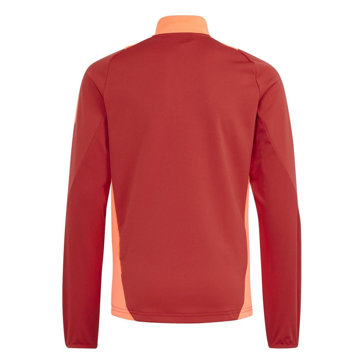 Team Power Red - Back - Adidas Childrens-Kids Tiro 24 Competition Tracksuit Top