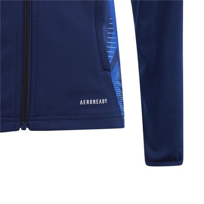 Navy Blue - Lifestyle - Adidas Childrens-Kids Tiro 24 Competition Tracksuit Top