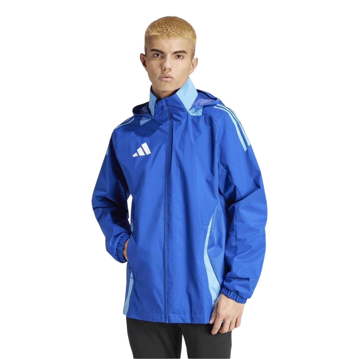 Royal Blue - Pack Shot - Adidas Mens Tiro 24 Anorak