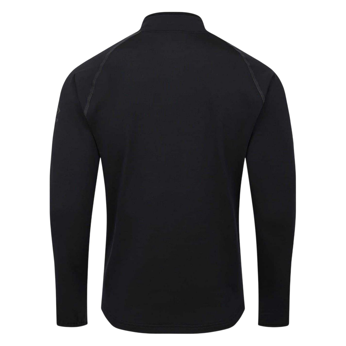 Black - Back - Umbro Mens Fleece Hybrid Jacket