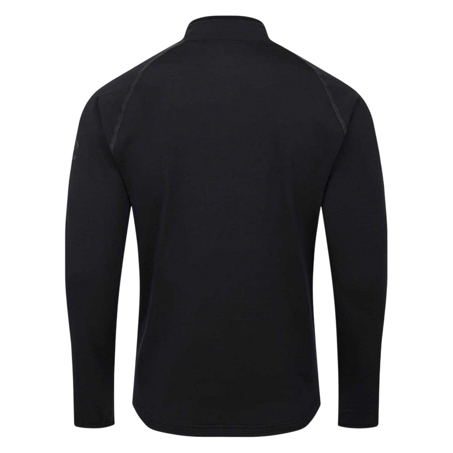 Black - Back - Umbro Mens Fleece Hybrid Jacket