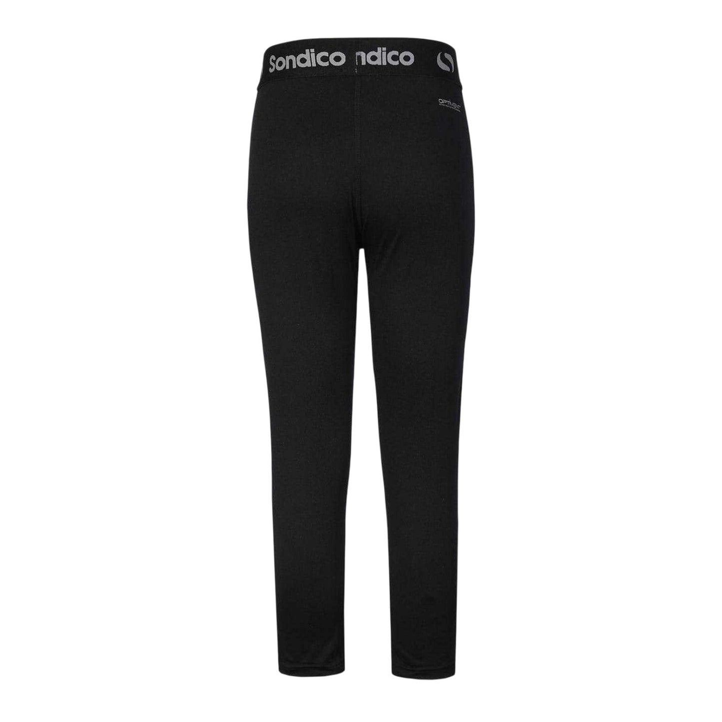 Black - Back - Sondico Boys 3-4 Tights