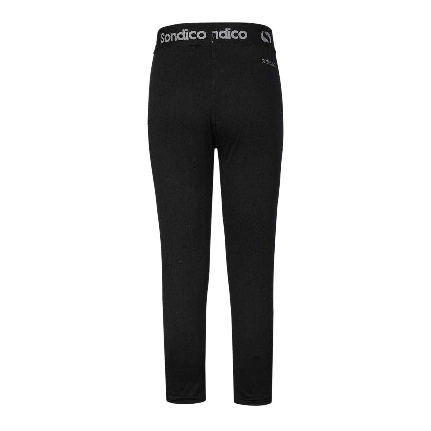 Black - Back - Sondico Boys 3-4 Tights