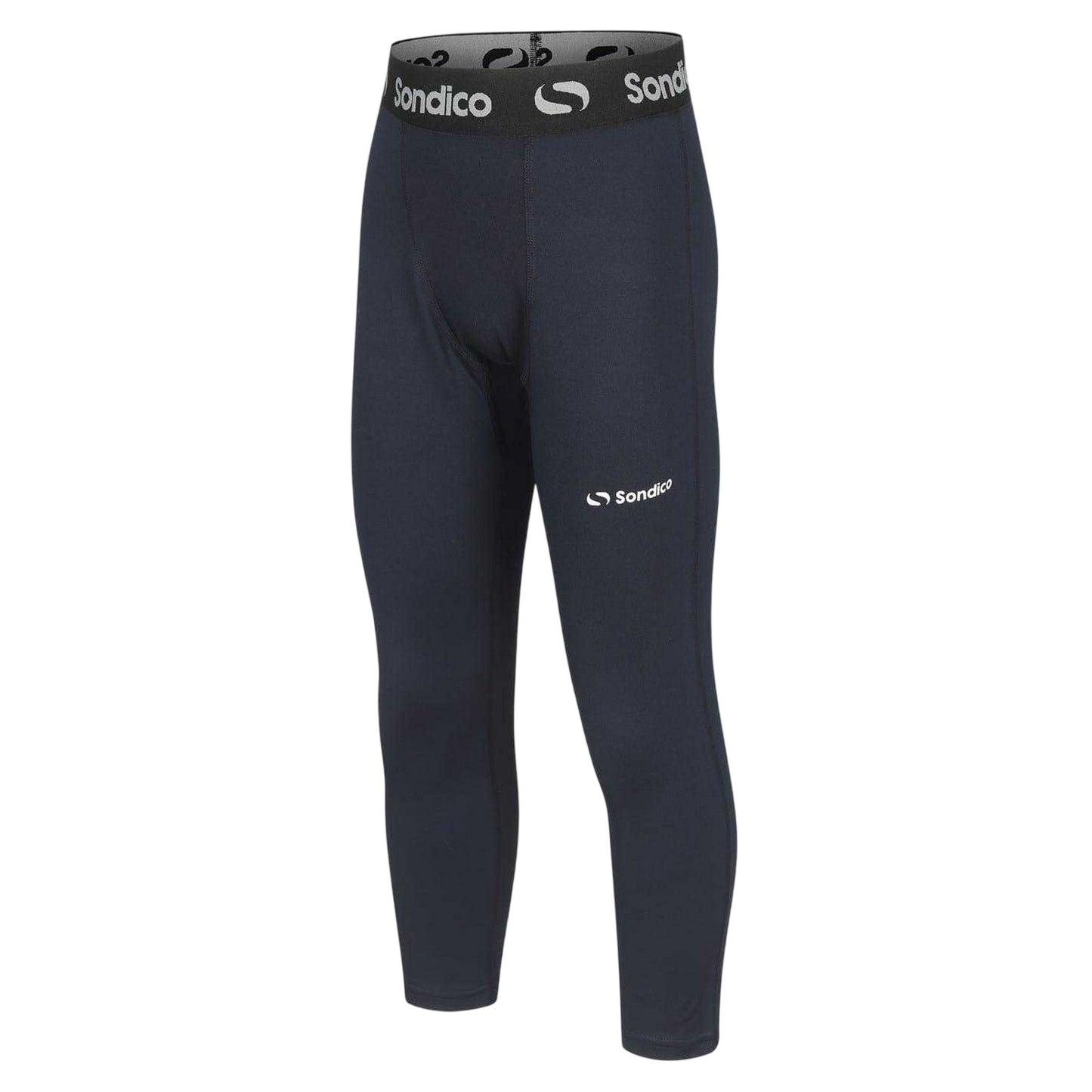 Navy - Side - Sondico Boys 3-4 Tights