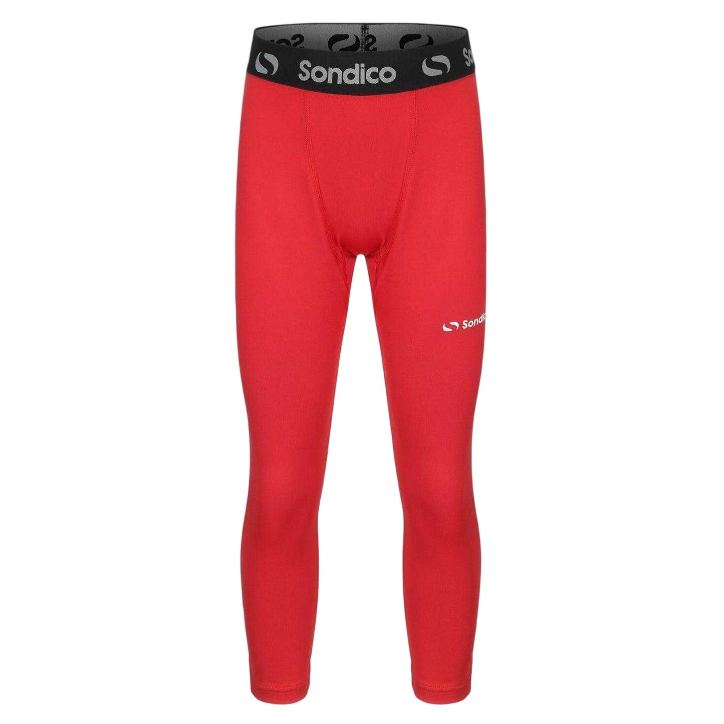 Red - Front - Sondico Boys 3-4 Tights
