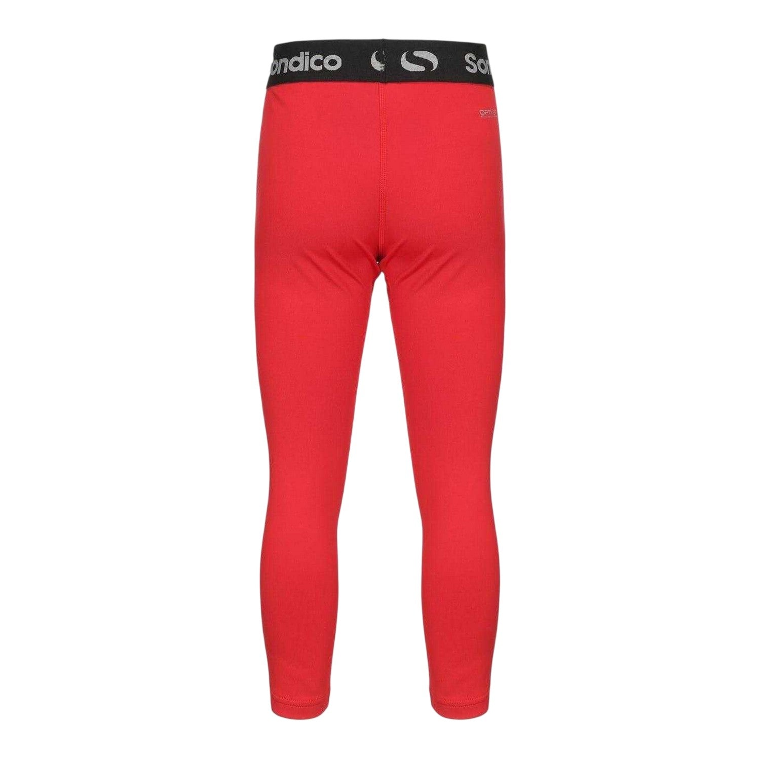 Red - Back - Sondico Boys 3-4 Tights