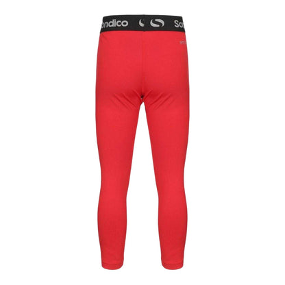 Red - Back - Sondico Boys 3-4 Tights